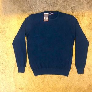 Fusaro Gold Crew Neck Sweater